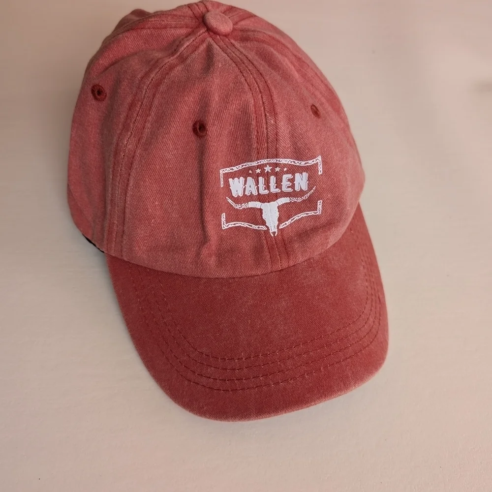Wallen SHEIN Orange Casual Cap - Picture 5 of 7
